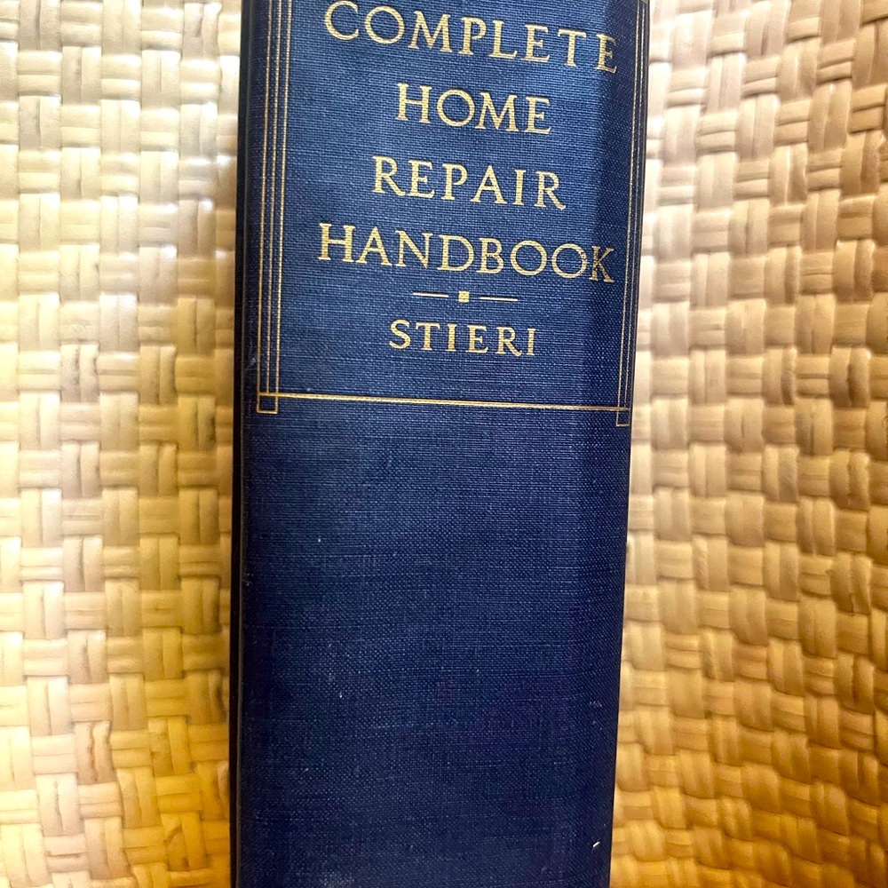 Complete Home Repair Handbook Prentice Hall 1950